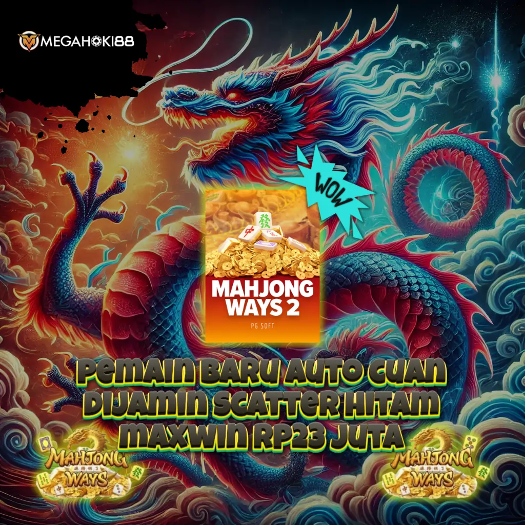 Megahoki88: Situ Slot Gacor Pola Scatter Hitam Mahjong Ways